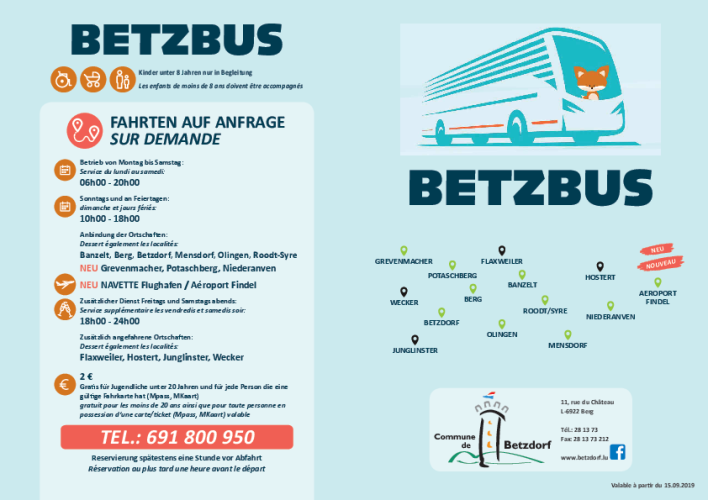 Flyer Ruffbus Betzbus